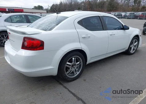 2012 Dodge Avenger Se z USA, uszkodzony, nr VIN 1C3CDZAG7CN291142